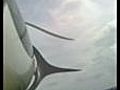 aus dem Modellflugzeug Blick auf Pulling | BahVideo.com