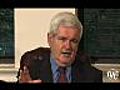 Newsmaker Newt Gingrich on bold ideas  | BahVideo.com