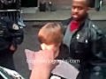 Justin Bieber - Signing Autographs at Late Show with David Letterman in NYC | BahVideo.com