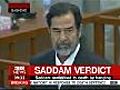 Saddam Sentenced to Hang | BahVideo.com