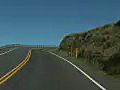 Royalty Free Stock Video HD Footage View From the Front Window Travelling on the Road at Haleakala Crater in Maui Hawaii | BahVideo.com