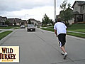 Dude Jumps Over Moving Car | BahVideo.com