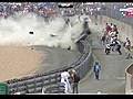Les 24 heures du Mans accident spectaculaire | BahVideo.com