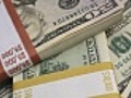 Macro U S money fly over | BahVideo.com