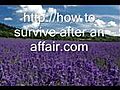 AFFAIR SURVIVAL success | BahVideo.com