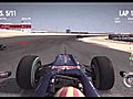 F1 2011 Intro - Crazy Lap on Bahrain Vettel Hamilton and Alonso | BahVideo.com