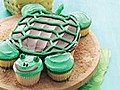 How to make pull-apart turtle cupcakes | BahVideo.com