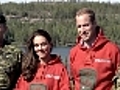 Will and Kate show off their camping skills | BahVideo.com