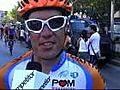 Tom Danielson After Stage 7 of 2010 Vuelta a  | BahVideo.com