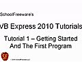 Visual Basic 2010 Express Tutorial 1 - Getting  | BahVideo.com