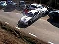 Rally car fan and cars fail | BahVideo.com