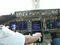 Boeing 747-400 Cockpit Landing | BahVideo.com