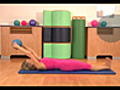 Pilates rinforzare addominali e muscoli delle gambe con il roll up | BahVideo.com