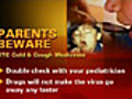 Cough medicines not for kids US FDA | BahVideo.com