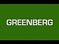 Greenberg Trailer | BahVideo.com
