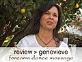 Genevieve review Forearm Dance Massage | BahVideo.com