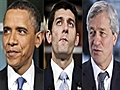 Obama Ryan and Dimon | BahVideo.com