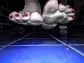 Crossdresser Dirt soles amp amp red toenails | BahVideo.com