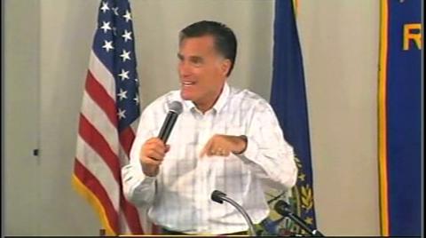 Romney delivers remarks at N H Rotary Club | BahVideo.com