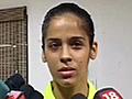Saina cought on the wrong foot after CWG remark | BahVideo.com