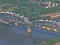 Raw Video Charleroi Monessen Bridge Imploded | BahVideo.com