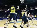 Michigan Wolverines practice for NCAA Tournament | BahVideo.com