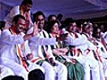Telangana Cong leaders begin 48-hour fast | BahVideo.com