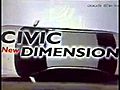 Honda Civic Dimension CM | BahVideo.com