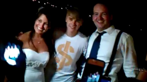 Justin Bieber Crashes Wedding | BahVideo.com