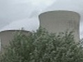 smoking chimneys of nuclear power station | BahVideo.com