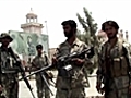 Suicide bomber strikes Afghan funeral | BahVideo.com