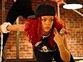 Rihanna Offers Behind The Scenes Look At  | BahVideo.com