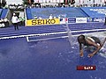 2011 World Youth Championships Norah Tanui falls wins steeple | BahVideo.com