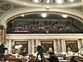Raw Video Protesters Sing In Assembly Gallery | BahVideo.com