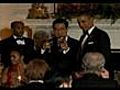 Cena de gala en la Casa Blanca para el  | BahVideo.com