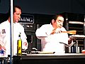Fans Pack Viking Classic Culinary Tent To See Emeril | BahVideo.com