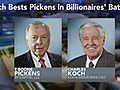 Pickens Losing to Koch in Washington Energy Wager | BahVideo.com