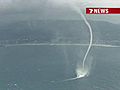 Monster Waterspouts Caught On Camera | BahVideo.com