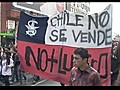Miles de estudiantes chilenos exigen m s recursos | BahVideo.com