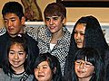 Justin Bieber Visits Victims of Japan Earthquake | BahVideo.com