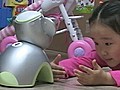 Korean Robot Transforms Babysitting | BahVideo.com
