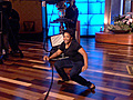 An Audience Dancer Has Some Fun  | BahVideo.com