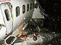 Plane crash in Iran kills 71 35 survive | BahVideo.com