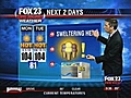 FOX23 Forecast Sunday Night 8-1-10 | BahVideo.com