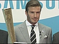 David Beckham at Olympic event | BahVideo.com