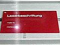Laserbeschriften von Blech | BahVideo.com