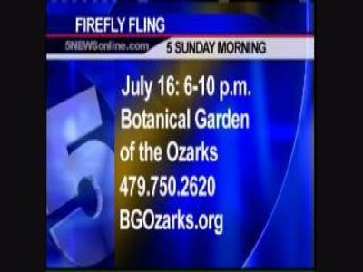 Botanical Garden of the Ozarks Firefly Fling | BahVideo.com