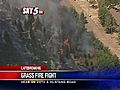 Wildfire Burns On SW Side Of City | BahVideo.com