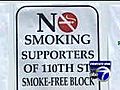 East Harlem block goes smoke-free | BahVideo.com