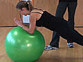 Beginner Exercise Ball Workout | BahVideo.com